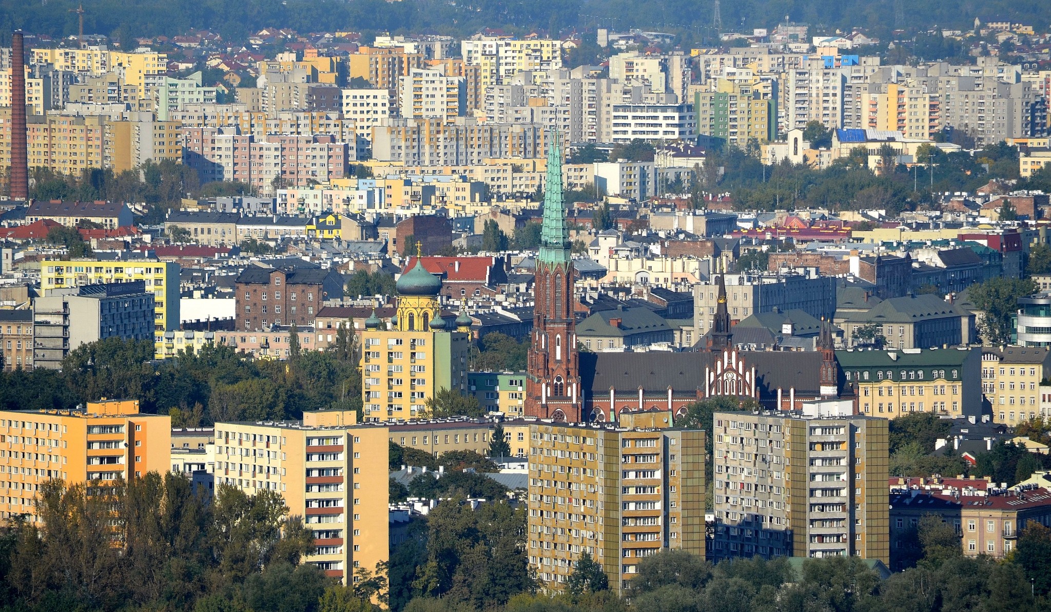 OPTIMUM - Biuro Rachunkowe Warszawa Praga Południe - dzielnica z lotu ptaka